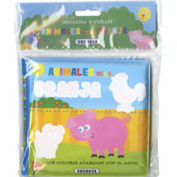 Libro de Plastico Los Animales, Mójame y Verás