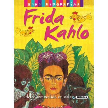 Libro Minibiografías Frida Kahlo