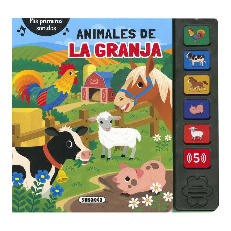 Libro c/Sonido Animales de La Granja