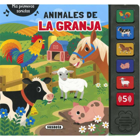 Libro c/Sonido Animales de La Granja