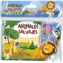 Libro de Plastico Animales Salvajes