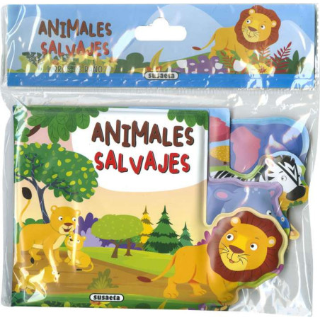 Libro de Plastico Animales Salvajes