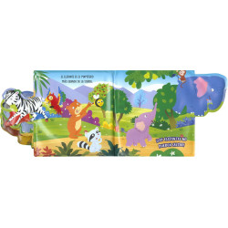 Libro de Plastico Animales Salvajes