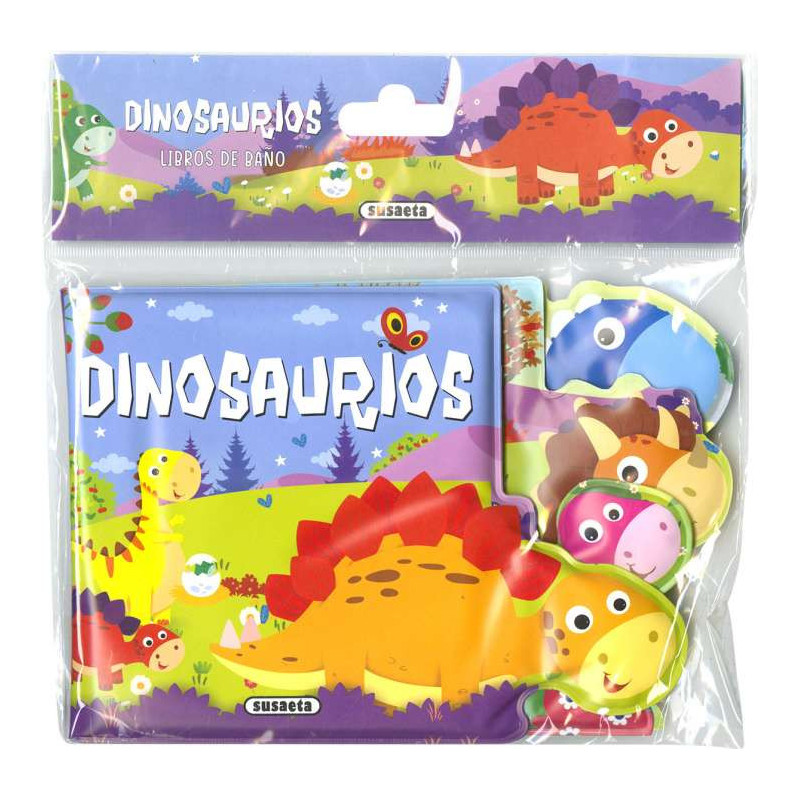 Libro de Plastico Dinosaurios