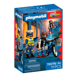 Playmobil City Action 72076 - Robo de Bicicleta