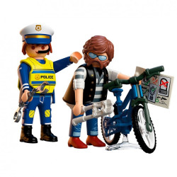 Playmobil City Action 72076 - Robo de Bicicleta