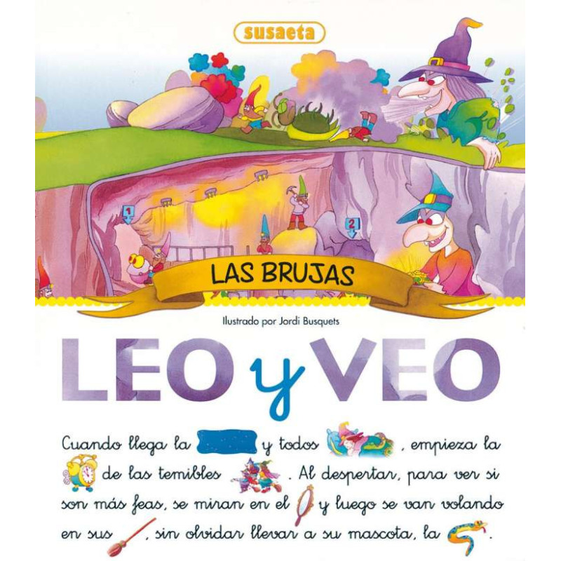 Libro Leo y Veo - Las Brujas