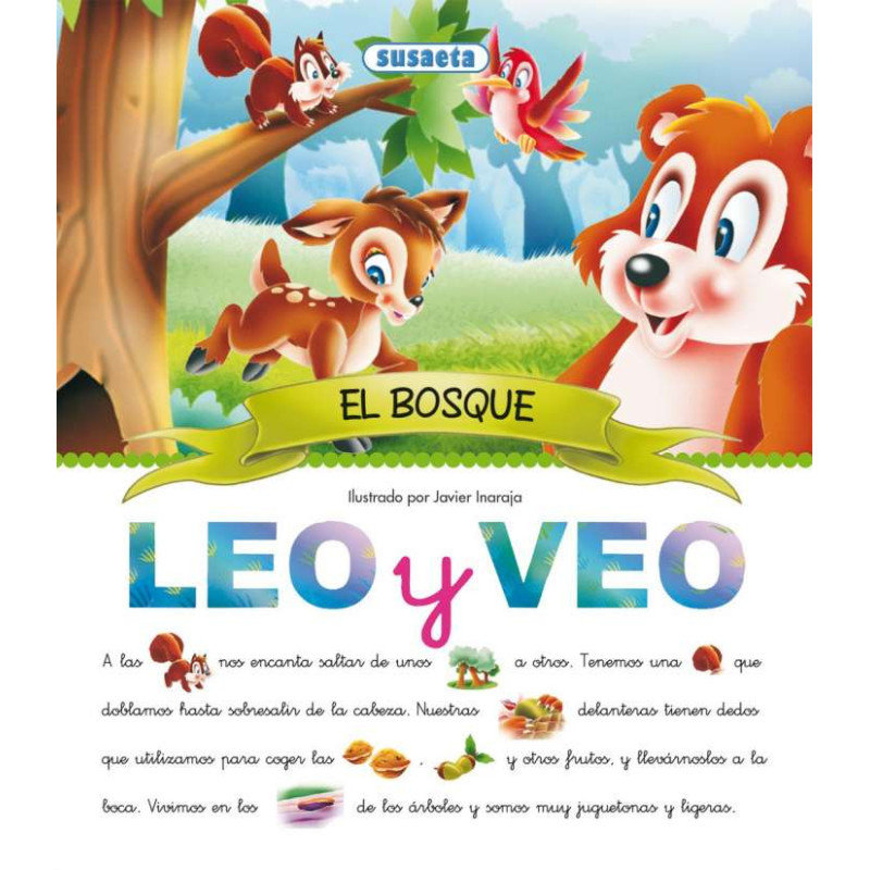 Libro Leo y Veo - El Bosque