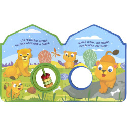 Libro Goma Eva Animales Salvajes