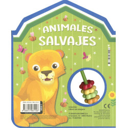 Libro Goma Eva Animales Salvajes