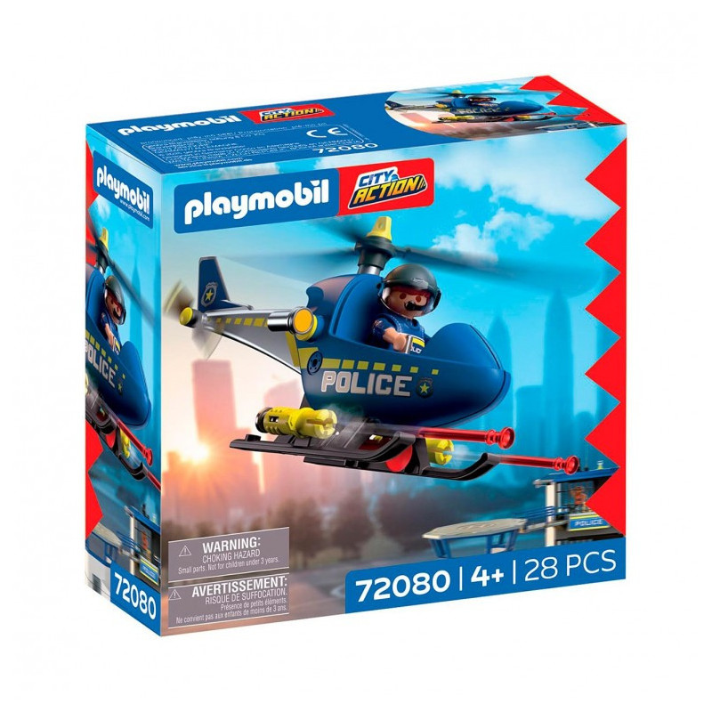 Helicóptero de Policía con Radar Playmobil 72080