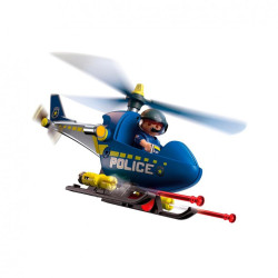 Helicóptero de Policía con Radar Playmobil 72080