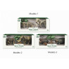 Set Figuras Animales de la Selva 4 Piezas