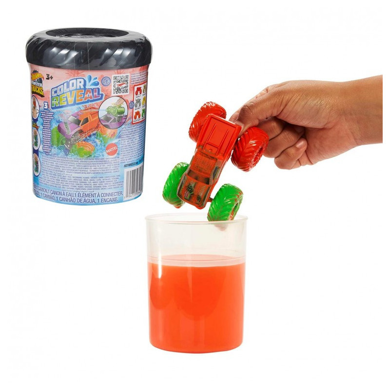 Hot Wheels Monster Truck Color Reveal