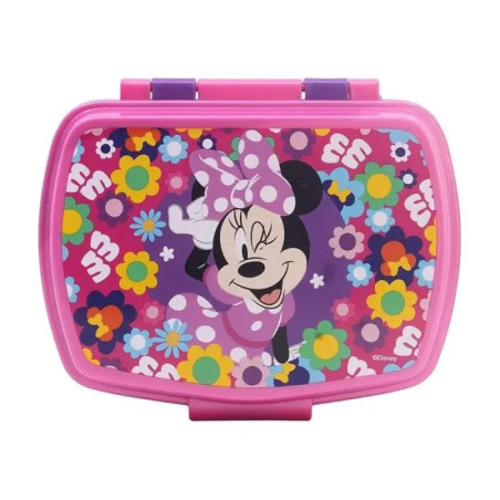 Fiambrera Rectangular Minnie Mouse