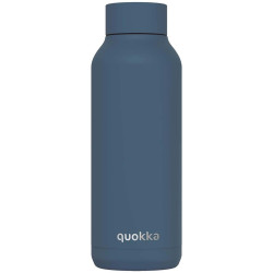 Botella Quokka Termica Acero Inoxidable Solid Azul Piedra 510ml