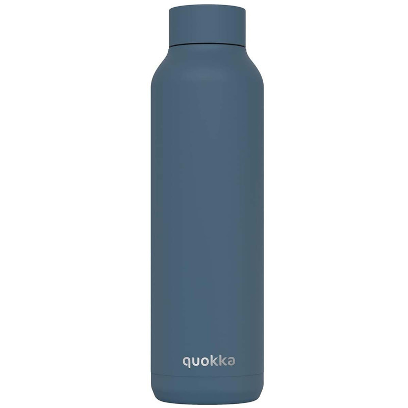 Botella Termica Quokka Solid Stone Blue 630ML