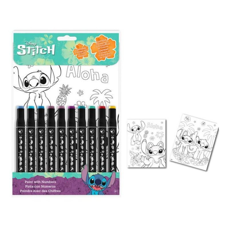 Disney Stitch Set de Pintar con Números