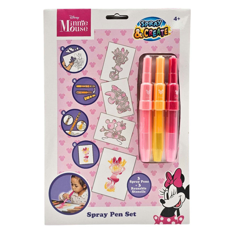 Set de Papeleria Aerografo Minnie