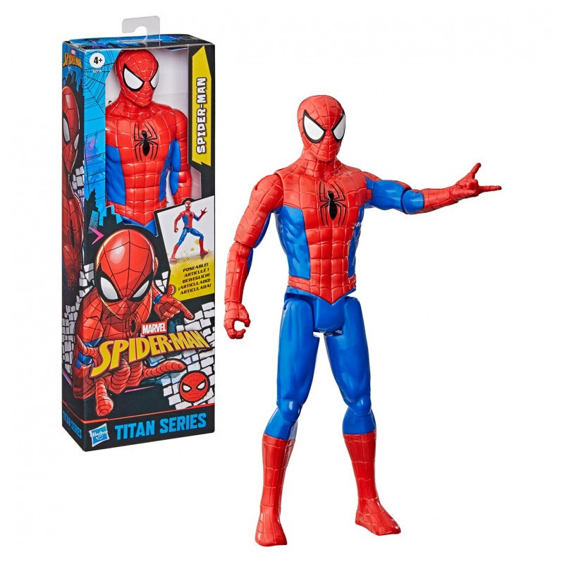Figura Titan Series Spiderman Articulada