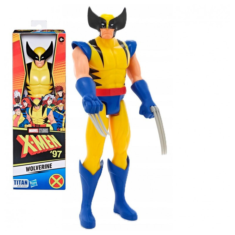 Figura Titan Hero Series X-Men'97 Wolverine Articulada
