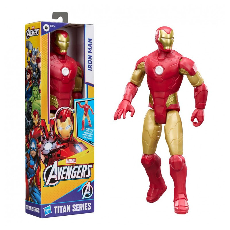 Figura Titan Hero Series Iron Man Articulada