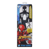 Figura Titan Series Black Suit Spiderman Articulada
