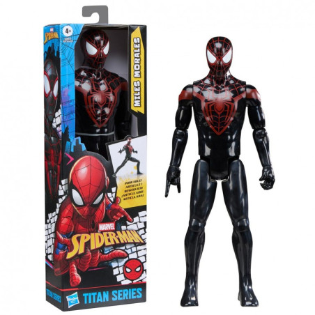 Figura Titan Series Miles Morales Articulada