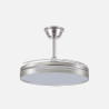 Ventilador DC 59w Micenas 4 Aspas Transp. 106d 6 Veloc. 6980lm 3 Colores C/remoto, Reg.intensidad, Memoria Y Temporiz.26