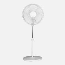 Ventilador De Pie Yamato 3vel 50w 3asp Fijo Y Rotatorio Regx41x41cm