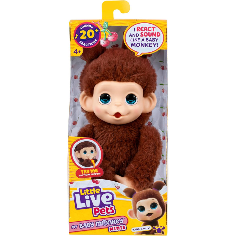 Little Live Pets My Baby Monkey Minis