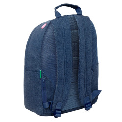 Mochila Para Portatil 14,1" Benetton "Denim" 31 x 41 x 16 cm