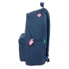 Mochila Para Portatil 14,1" Benetton "Denim" 31 x 41 x 16 cm