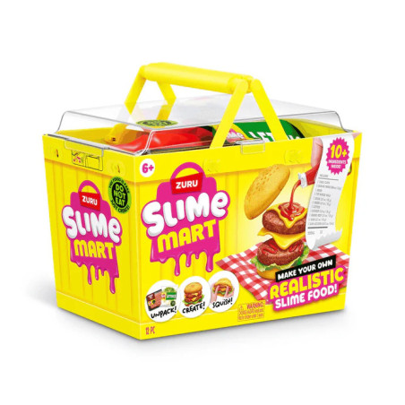 Slime Mart Small Shopping Basket de ZURU – Set Creativo de Slime Realista
