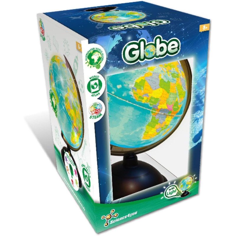 Globo Terrestre C/Luz