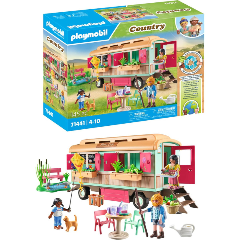 Playmobil Country Café Tren con Huerto 71441