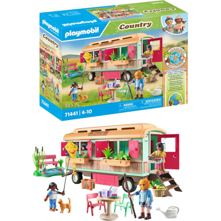 Playmobil Country Café Tren con Huerto 71441