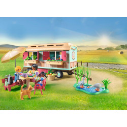 Playmobil Country Café Tren con Huerto 71441