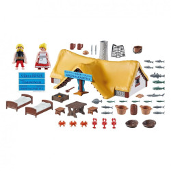 Playmobil Axtérix La Cabaña de Ordenalfabetix 71266