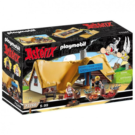 Playmobil Axtérix La Cabaña de Ordenalfabetix 71266