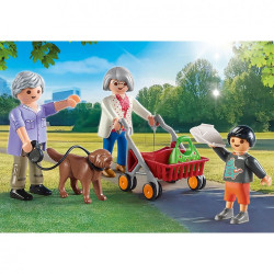 Playmobil Abuelos y Nietos 70990
