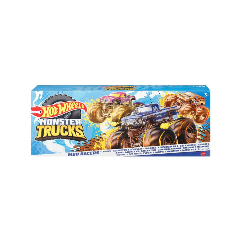 Pack 3 Coches Monster Truck