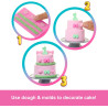 Barbie Party Unboxed Serie Cumpleaños de Mascotas Corazones Brillantes - Rosa