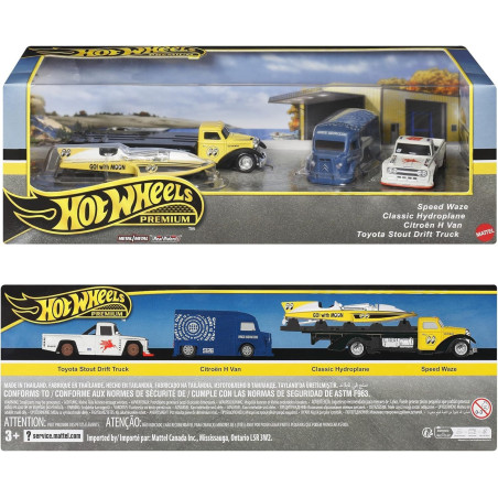 Pack 4 Vehiculos Hotwheels Coleccionista Premium