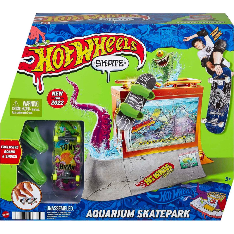 HotWheels Skatepark Aquarium