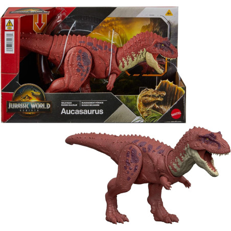 Figura Jurassic World Wild Roar Aucasaurio