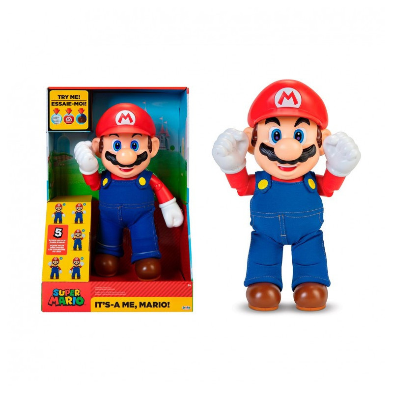 Figura Super Mario Interactiva 36 cm