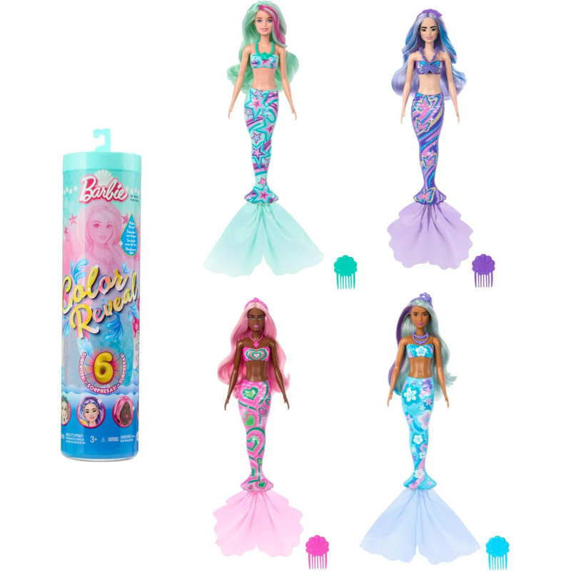 Barbie Color Reveal Sirenas