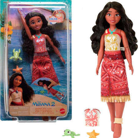 Muñeca Princesa Vaiana Nadadora