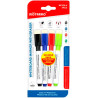 Marcador de Pizarra Magnetico con Borrador 6pcs